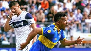 Fabra metió el primer gol de Boca en La Plata