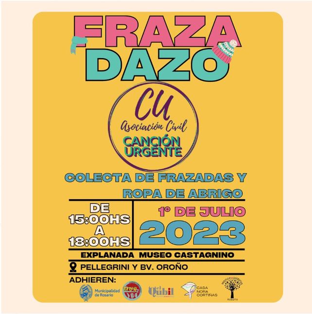 Llega otra edición del Frazadazo a la explanada del Museo Castagnino