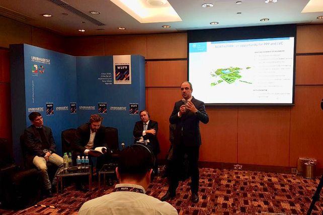 Exposición. Corral disertó&nbsp;en el panel de Fortalecimiento de Resiliencia