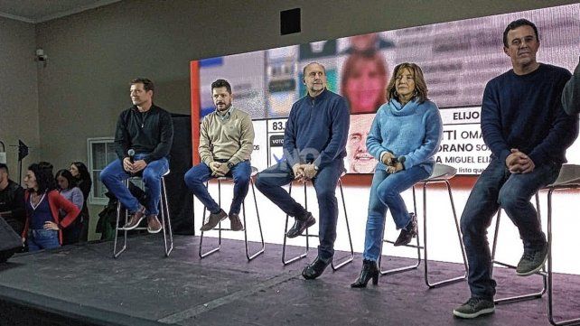 La lista Elijo Hacer cerró su campaña en un acto realizado en el camping del Centro Union Empleados de Comercio (Cuec)