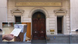 La Cámara Nacional Electoral dispuso que los resultados se informen por distrito.