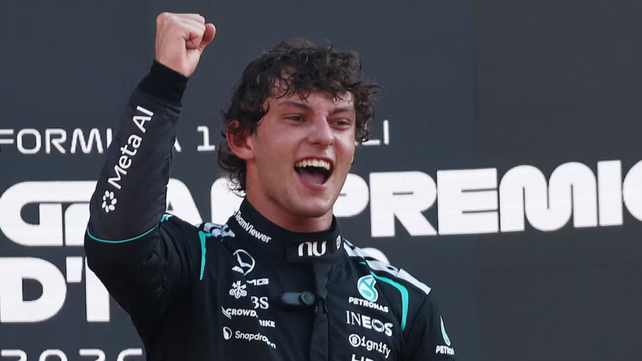 Kimi Antonelli ganó en Austin y quedó a un paso de consagrarse campeón de F1