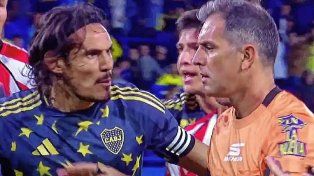 La picante frase de Echenique a Cavani: Lee el reglamento