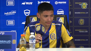 Federico Navarro ya luce la camiseta de Central y espera debutar lo más pronto posible.