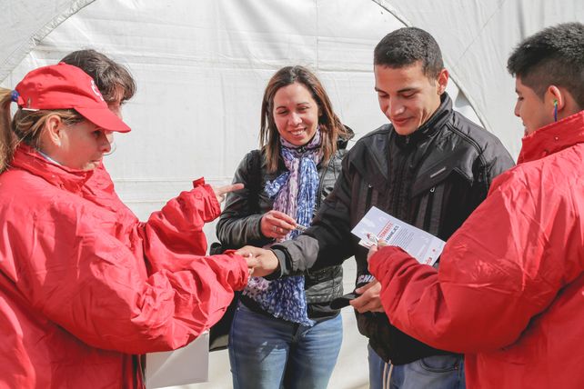 Si Tomaste No Manejes fue el mensaje de Cerveza Santa Fe y la Cruz Roja, en el Callejero Si Tomaste No Manejes fue el mensaje de Cerveza Santa Fe y la Cruz Roja, en el Callejero