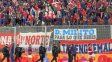 El mensaje de los hinchas de Unión a Diego Milito en Rosario por la deuda de Nardoni