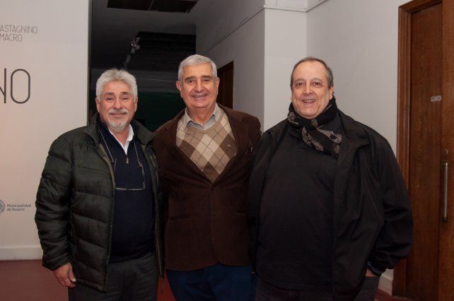 José González, José Scremin y Marcelo Mallia