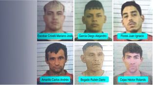 Las identidades de los seis detenidos que escaparon de la Subcomisaría 17°