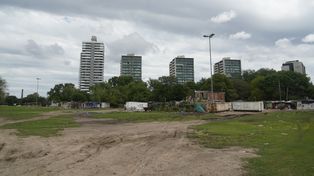 Dos niveles. Un área de Puerto Norte está compuesta por un asentamiento precario que fue creciendo con los años.