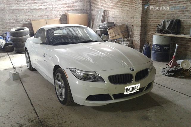 El auto del Fantasma Paz. Lo encontraron en un galpón perteneciente al Zurdo Villarroel. Fuente: Fiscalía Federal de Santa Fe.