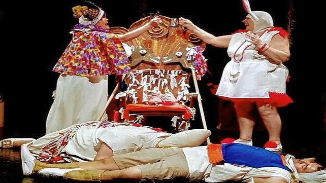 Habrá funciones de la obra de teatro  Ubú, una comedia grotesca el sábado y domingo