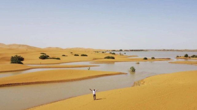 El desierto del Sahara se inundó por primera vez en 50 años