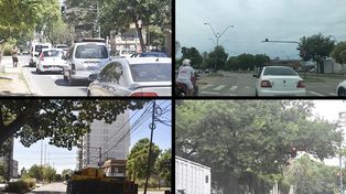 Esquinas de la ciudad de Santa Fe semaforizadas.