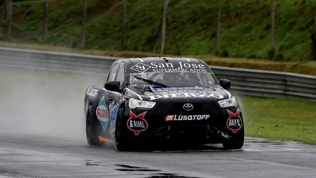 Hernán Palazzo fue el último en clasificar en el corte final y se quedó con la pole position en el Fangio de Rosario