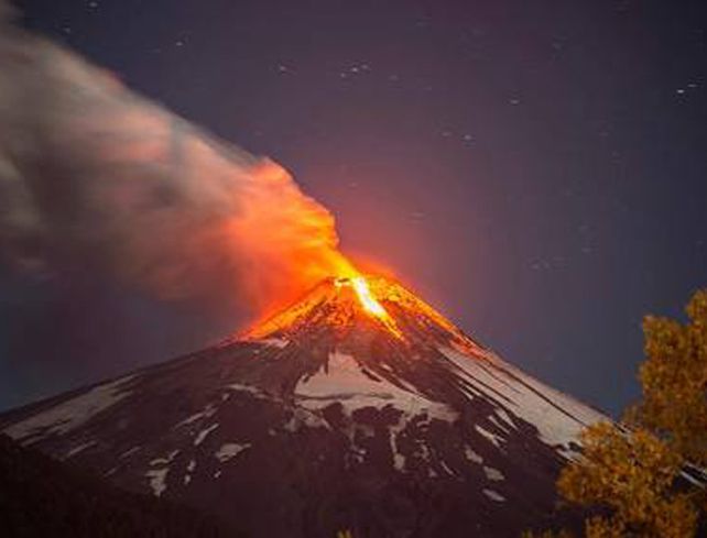 El Villarrica es uno de los volcanes más activos de Sudamérica.