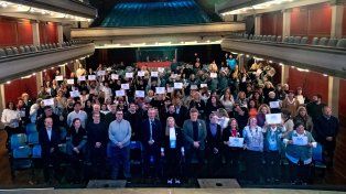 Voluntarias de la Maternidad Martin y hospitales públicos recibieron la Orden del Rosario