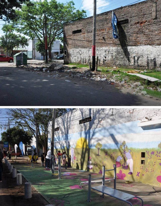 El antes y después de Buenos Aires y Blandengues en el distrito sur de Rosario