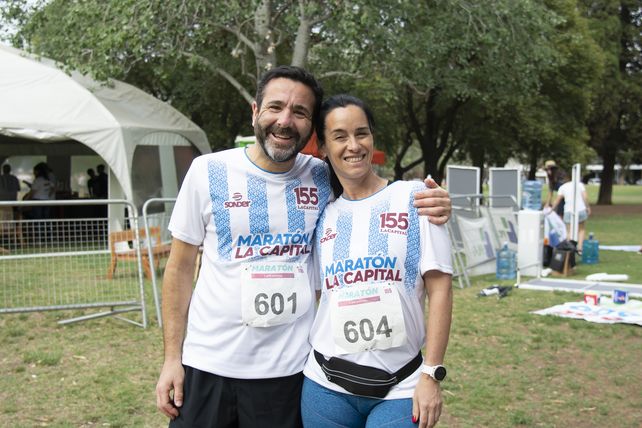 Darío Gasparetti y Sandra Gonzalez