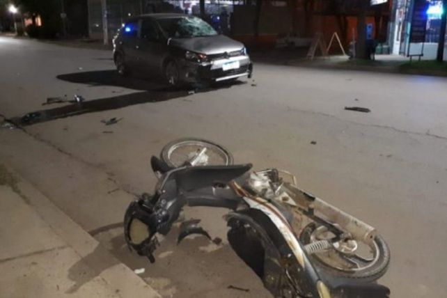 Así quedaron los vehículos después del choque.&nbsp;