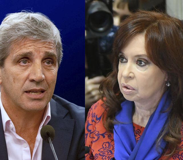 Cristina Kirchner le respondió a Luis Caputo: No es el primero de su ...