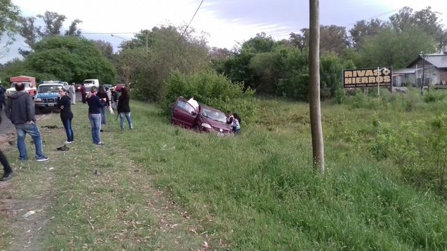 Falleció el hombre que había sido rescatado por los bomberos tras un choque en ruta 42