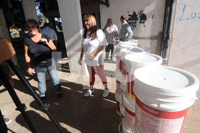 Tarea solidaria en el Fonavi Centenario