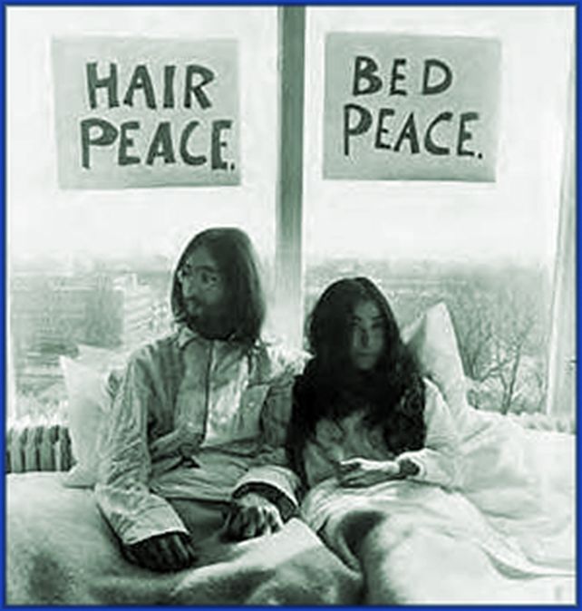 Yoko Ono afirma que su bed in con Lennon fue m&aacute;s que nada rom&aacute;ntico