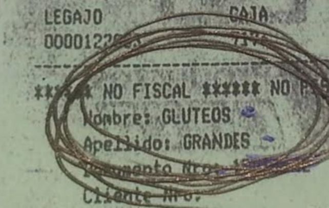 La prueba. El ticket fue vital para sostener la denuncia.