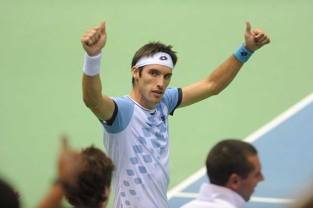 Mayer le ganó a Evans y Argentina jugará su quinta final de la Copa Davis Mayer le ganó a Evans y Argentina jugará su quinta final de la Copa Davis