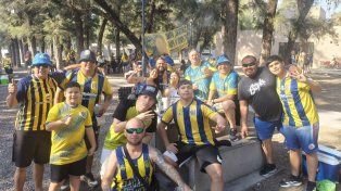 Los hinchas de Central pusieron toda la carne al asador antes del duelo con Estudiantes