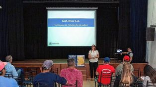 Gas NEA brindó una charla sobre prevención de daños en Aranguren