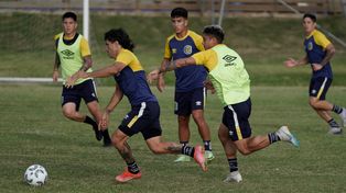 Los canallas realizaron el último entrenamiento de cara al trascendental choque en Belo Horizonte.