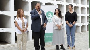 La Municipalidad recuperó y rehabilitó la Sección 53 del Cementerio