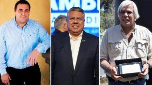 Pablo Toviggino, Claudio Chiqui Tapia y Gustavo Lorenzo, de AFA, tres de los denucniados por ARCA.