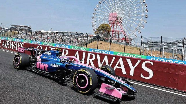 El argentino no tuvo su mejor sábado dentro del tortuoso circuito de Suzuka.
