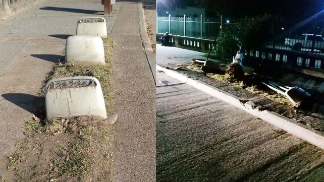 Un joven alcoholizado corría picadas en un costoso automóvil en la Costanera de Victoria y chocó