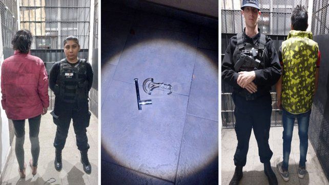 Los detenidos por el intento de robo de grifería en un motel rosarino