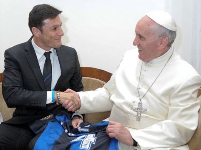 El pedido del Papa al Pupi Zanetti