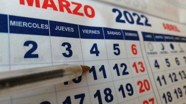 El próximo feriado es el jueves 24 de marzo: ¿es fin de semana largo?
