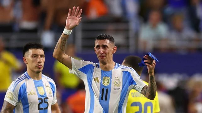 Ángel Di María le dijo adiós a la selección en la Copa América y ahora tendrá su momento emotivo.