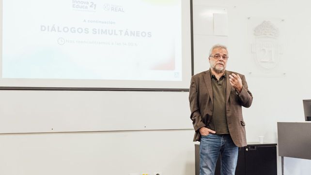 López participó del 6° Congreso Innova Educa 21, realizado en el Campus de la Universidad Siglo 21.