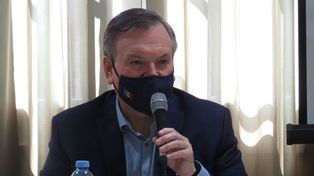 el senador provincial Felipe Michlig
