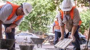 El Plan de Veredas ya ejecutó en 8 meses casi 200 cuadras
