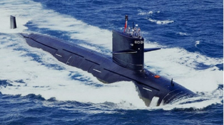 Un submarino chino del tipo 093, como el presuntamente accidentado.&nbsp;