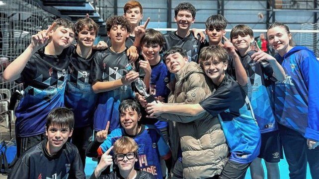 Los chicos de Echagüe y su merecido reconocimiento.