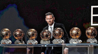 Lionel Messi ganó su séptimo Balón de Oro en París