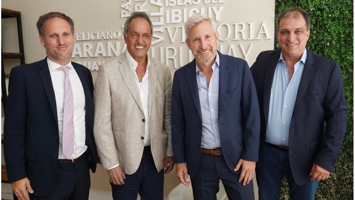 Rogelio Frigerio busca que la brasileña JBS invierta en Entre Ríos