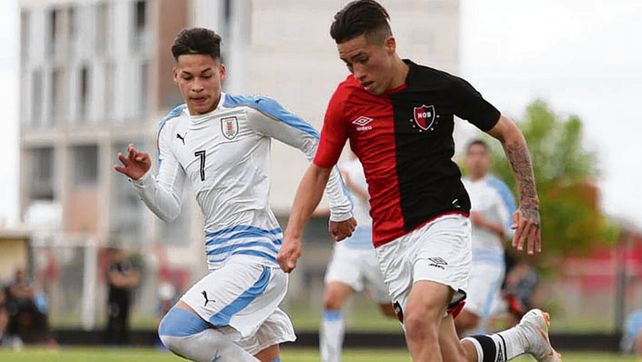 Amistoso de la lepra con el Sub 15 de Uruguay