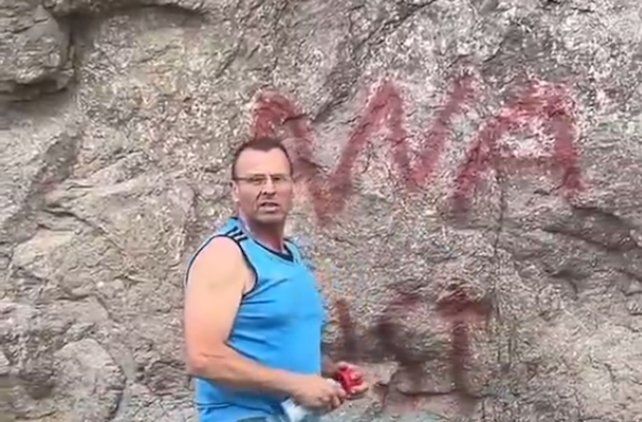 Lo filmaron cuando vandalizaba un área protegida y ahora pide disculpas: Tengo una conducta intachable