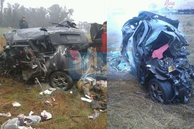 Mueren dos personas en un choque en Angélica sobre la ruta nacional 34